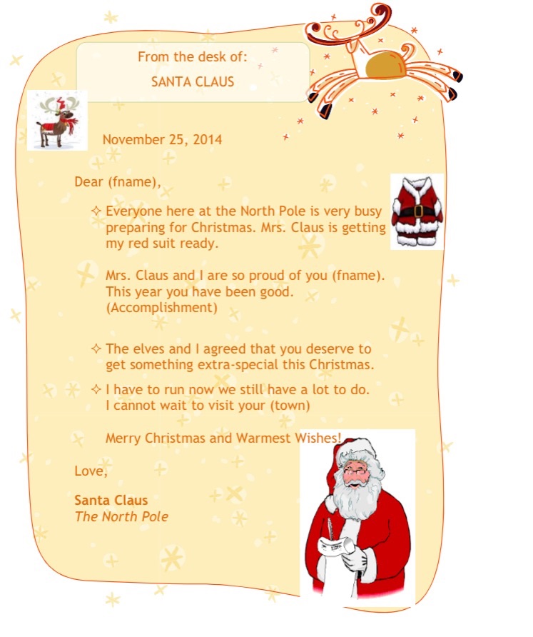 A Letter from Santa